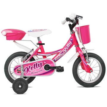 Bici 12" KELLY Princess fragola/lucido BRERA - 1