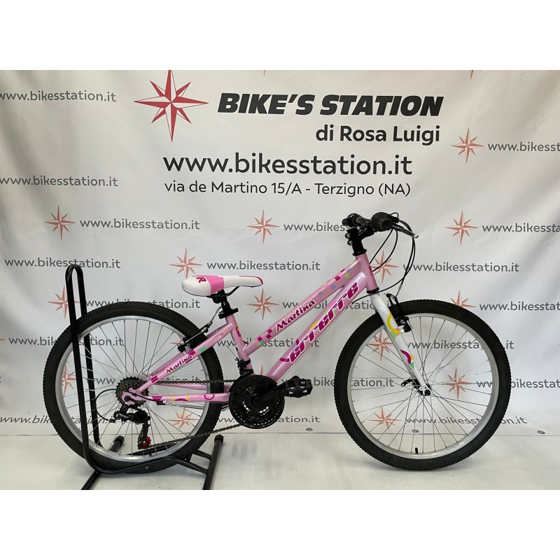 Bici donna MTB 26" MARTINA 18v rosa/bianco ERRERRE - 1