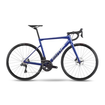 Bici BMC Teammachine SLR THREE DI2- 2023 Sparkling Blue/Brushed alloy size 51 - 1