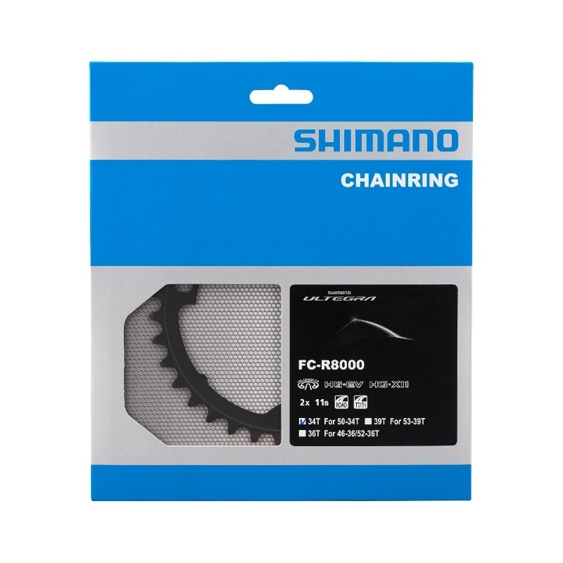 SHIMANO Corona 34D per FC-R8000 Ultegra50-34D - 2