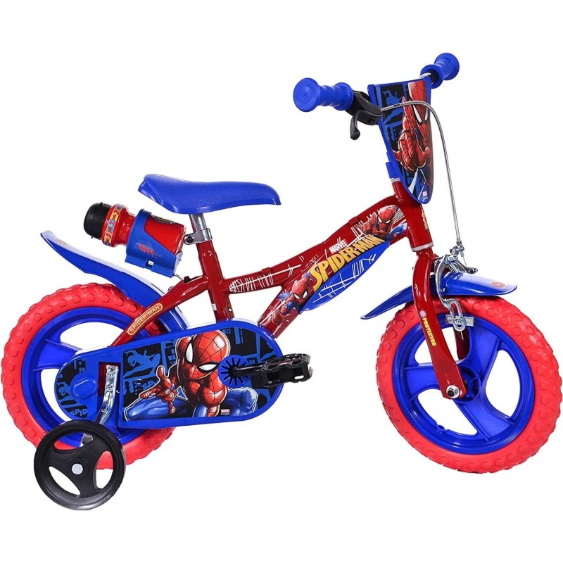 Bici 12" Spiderman Dino Bikes - 1
