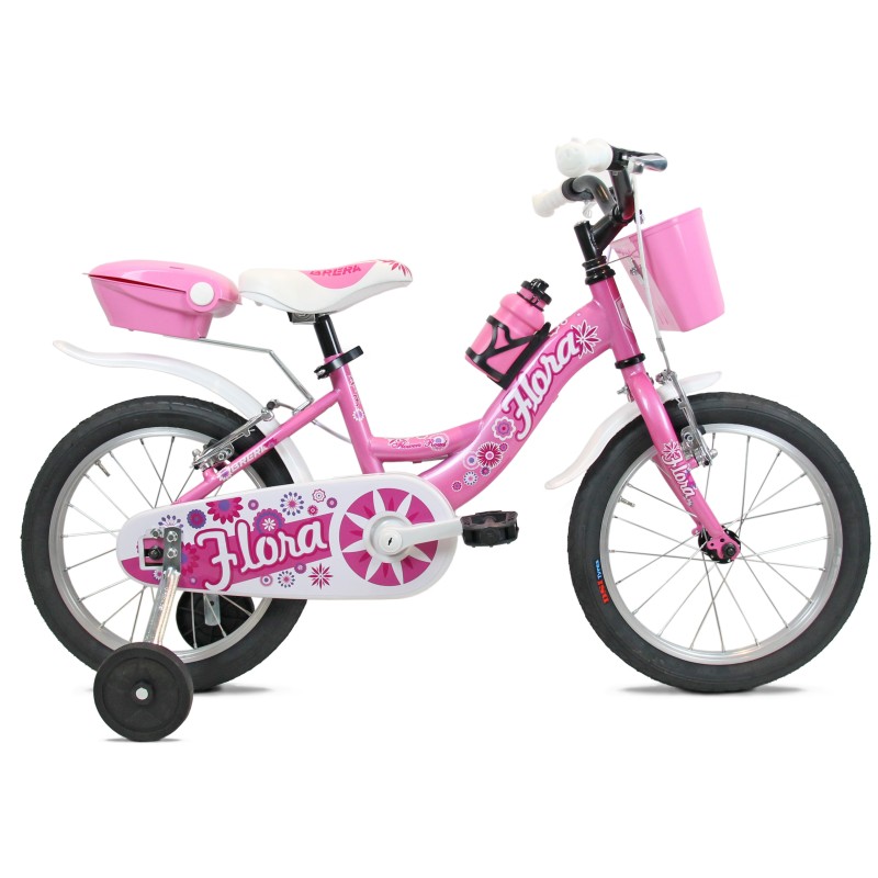 Bici 20" FLORA Senza Cambio rosa/lucido BRERA - 1